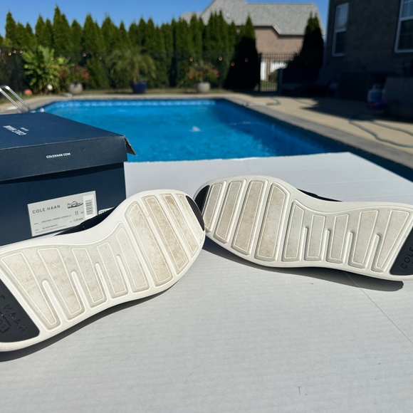 Cole Haan Black Wingtip Oxford Men’s 11 Barely Worn Shoes - Picture 8 of 10